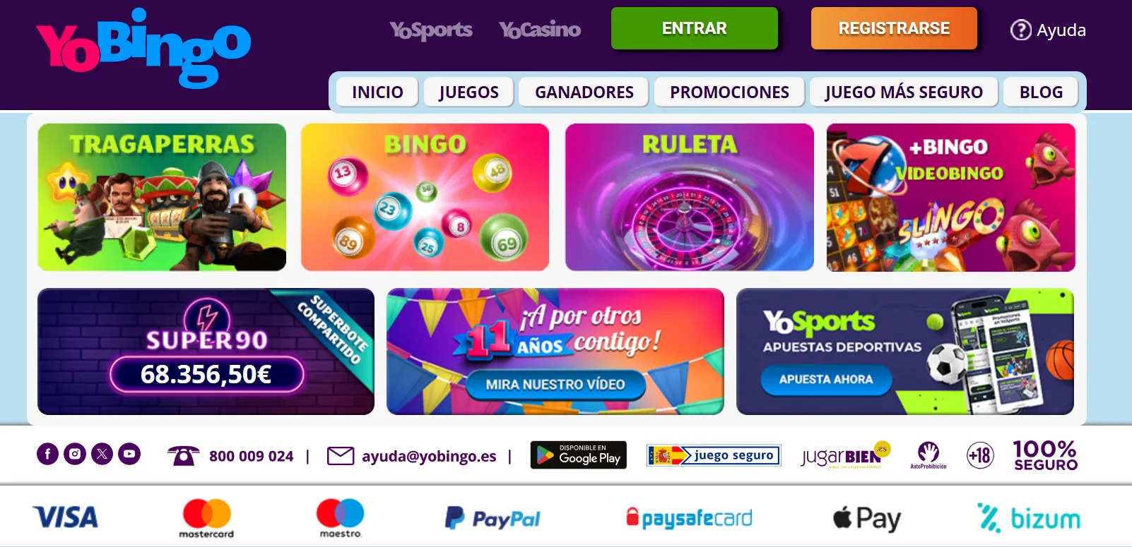 casinos gratis españa yobingo